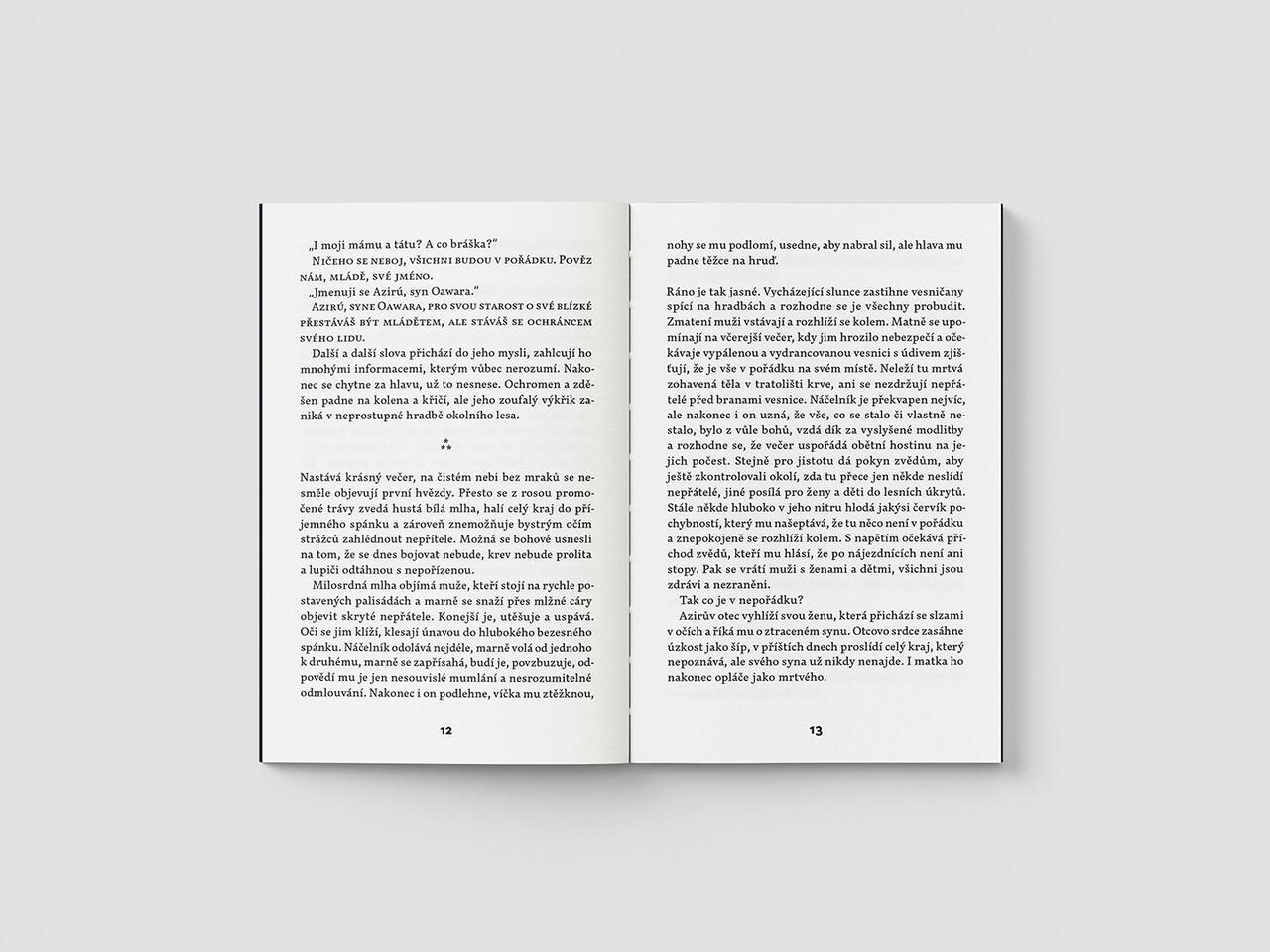 [2/2] Filip Nikodém. Bohové a lidé. Přestože autor knihu nejdřív vydával online na pokračování, bohužel se ji nakonec rozhodl knižně nevydat.
